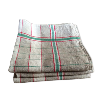Series of 3 linen tea towels
