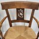 Paire de fauteuils landais 1900 vintage