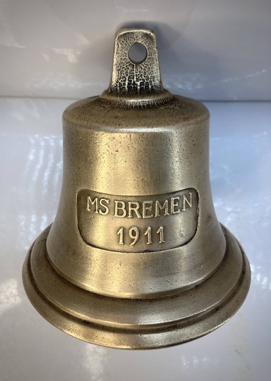 Bronze Bell - MS BREMEN 1911 | Selency Bronze Bell - MS BREMEN 1911 | Selency