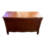 Solid wood storage chest