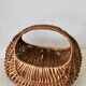 Wicker gondola basket from the 50s/60s