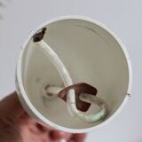 Vintage glass bubble pendant lamp