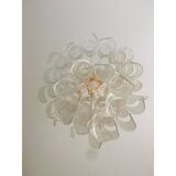 Lustre italien en verre de Murano