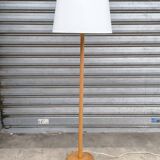 Solid pine floor lamp, Sweden 1970