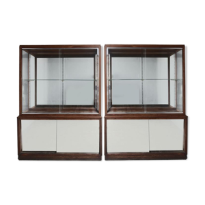 Paire vitrines - magasin