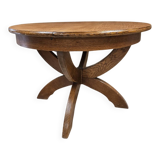 Vintage 1970s round dining table