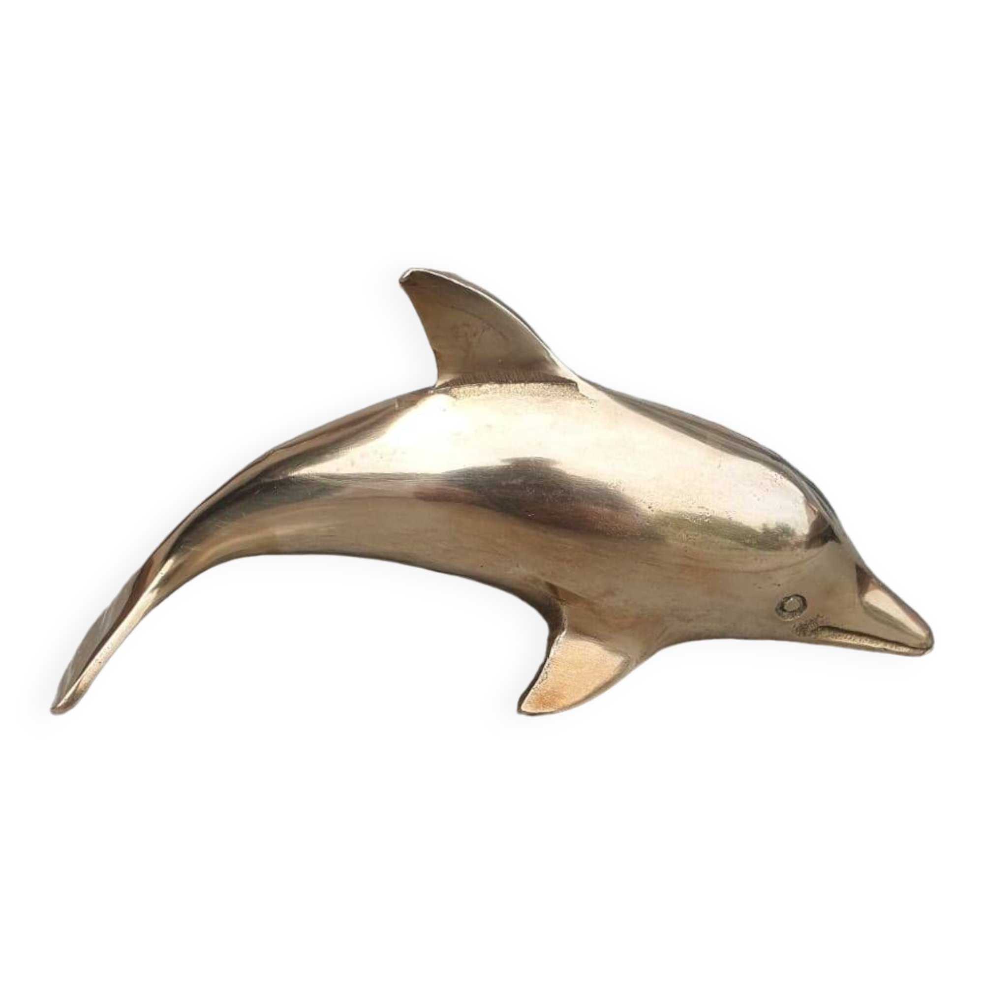 brass dolphin