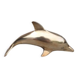 brass dolphin