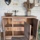 Art Deco buffet in restored solid wood