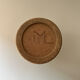 Artisanal signed plant pot