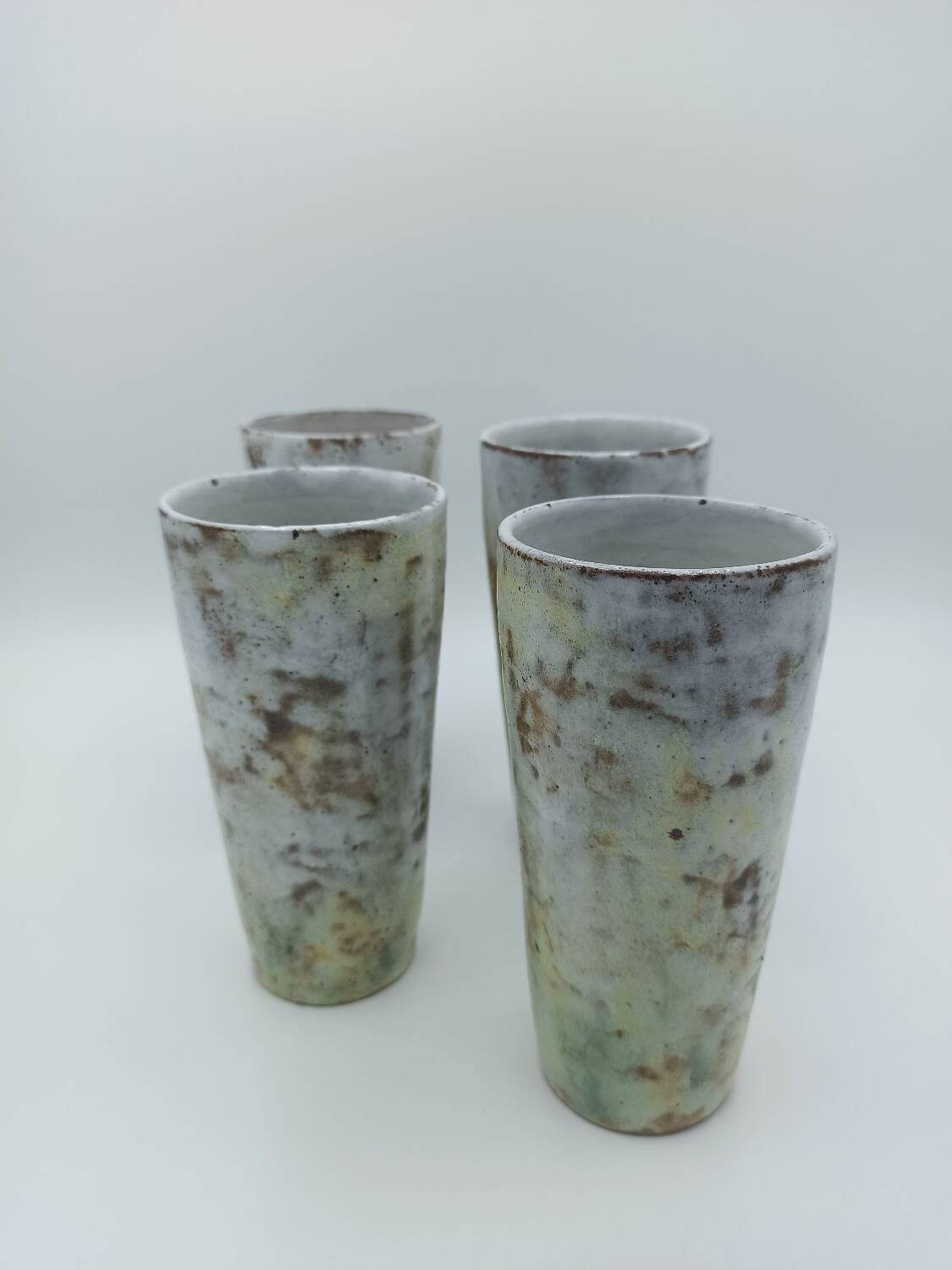 Vintage ceramic cups - Alexandre Kostanda - Vallauris
