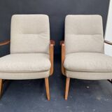 Pair of vintage armchairs