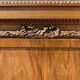 Louis XVI-style walnut library showcase