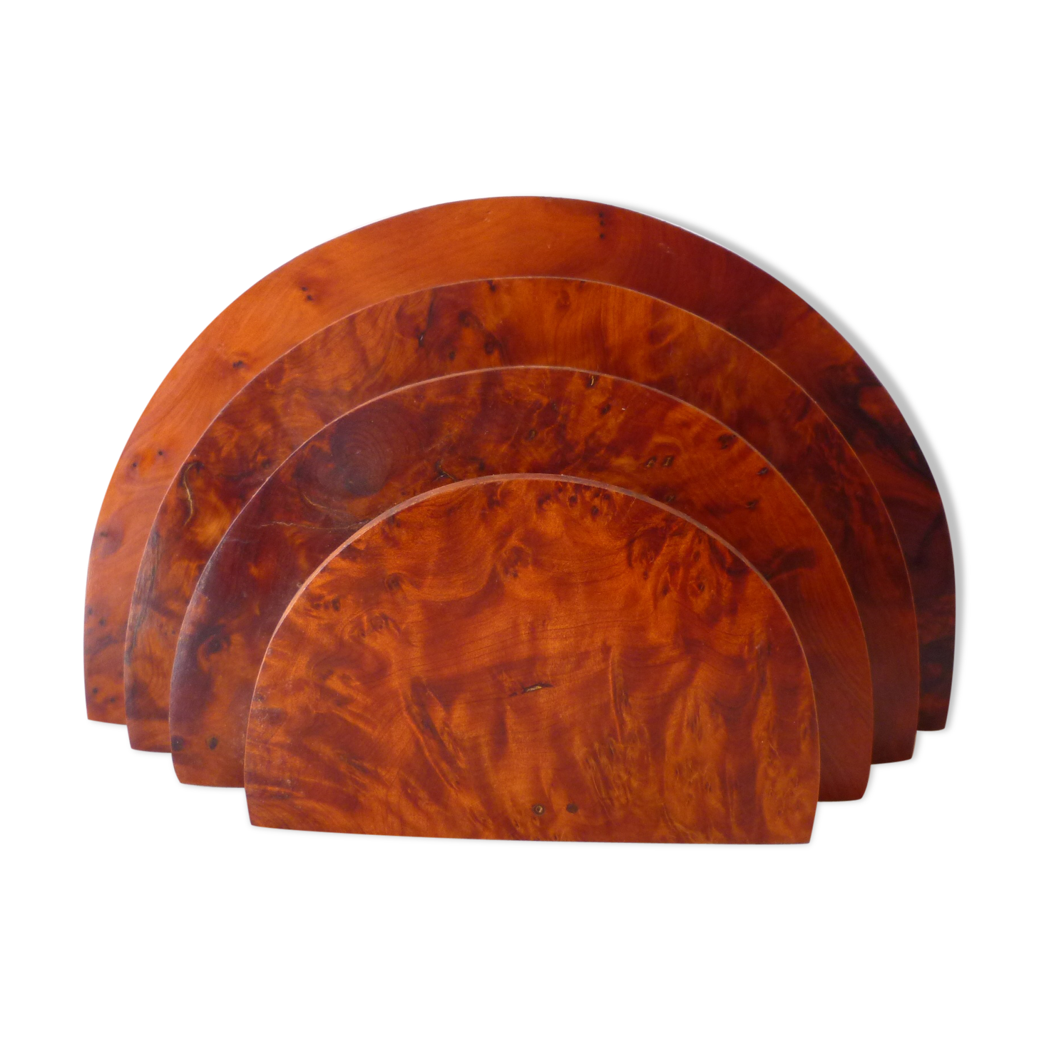 Old door-mail art deco Walnut