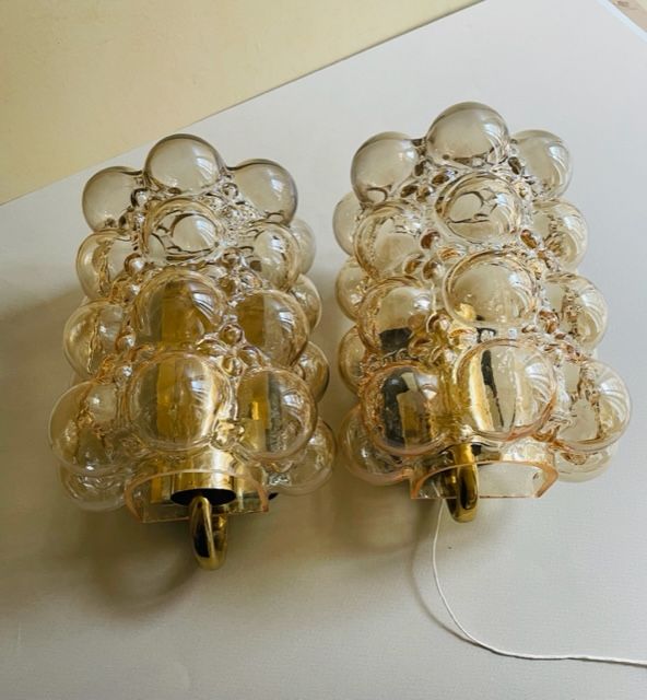 Paire d'appliques Bubble, Helena Tynell, Limburg