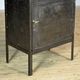 Cabinet de médecine en fer poli, années 1950