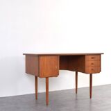 Mid-Century Danish Teak Desk, 1960s.