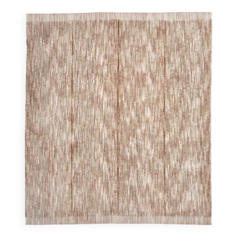 Tapis turc vintage en laine terre cuite 8x10, 269x300 cm
