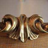 Golden wooden mirror, 100cmx67cm