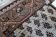 Vintage Indian carpet Seraband handmade 73cm x 143cm 1970s