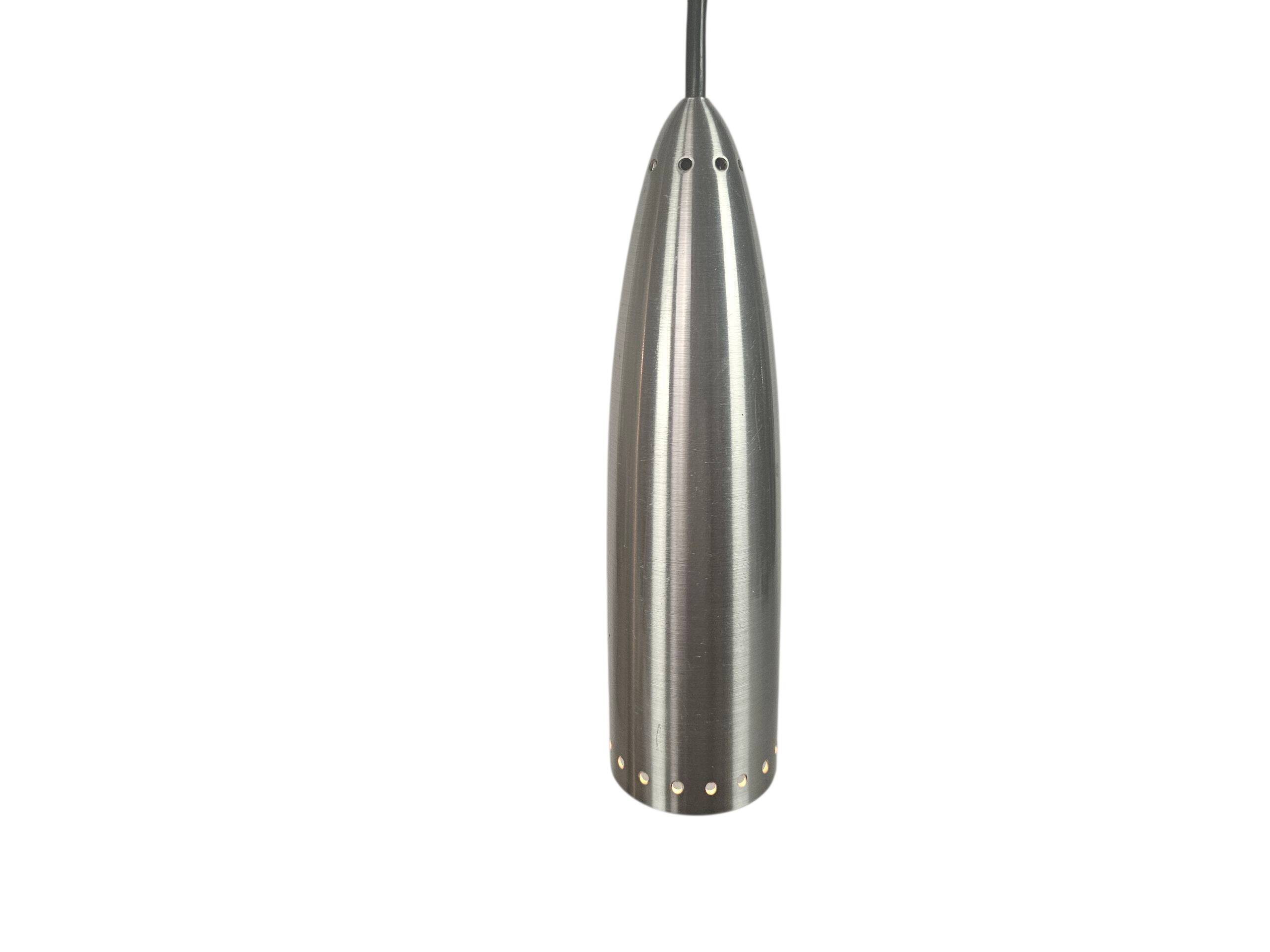 Hala Zeist - 'theekaars'  pendant lamp - aluminium - 70's