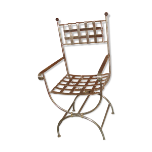 Fauteuil réalisée par - ferronnier