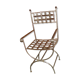 Fauteuil réalisée par un ferronnier d'art