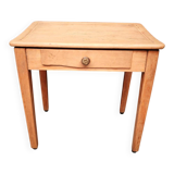 Small children's desk or side table.