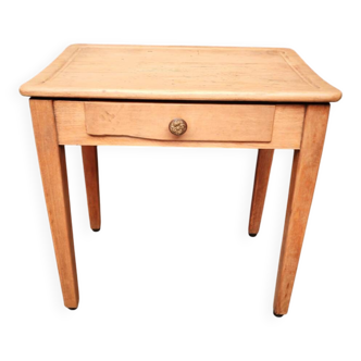 Small children's desk or side table.