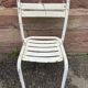 2 chaises Tolix T2 Xavier Pauchard French bistrot chairs Paris Terrasse jardin 50s
