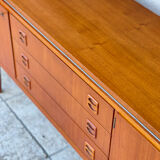 Scandinavian teak row