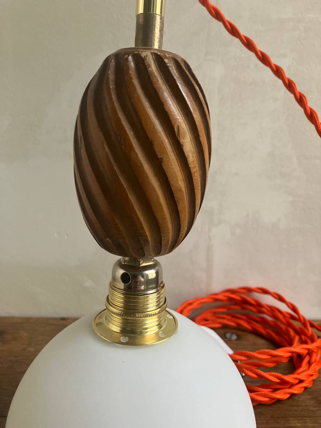 Vintage portable lamp