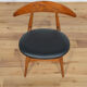 Chaises de salle à manger danoises ch33 du milieu du siècle par Hans J. Wegner pour Carl Hansen & Son