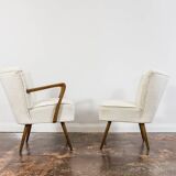 Cocktail vintage armchairs, Germany, 1950’s, set of 2