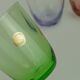 6 mid century GLASSES 1950s 60s colored glass WMF crystal glass