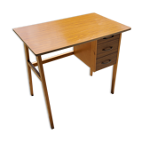 Office of the 50s in blond beech feet compass