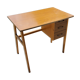 Office of the 50s in blond beech feet compass