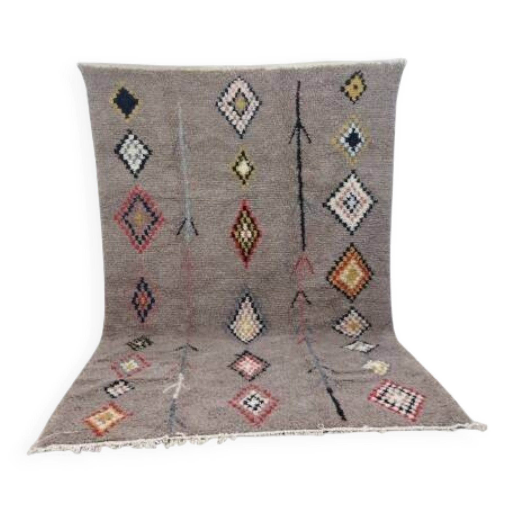 Azilal Berber rug in handmade wool 306 X 190 CM