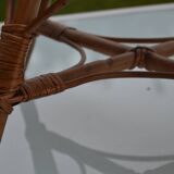 Rattan children's chair from the 60s and 70s