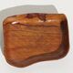 Empty cut pocket in vintage olive tree