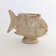 Vintage fish-shaped pot, French ceramic, 1960s