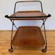 Swedish bar trolley by Paul Nagel for JIE Gantofta, 1950s