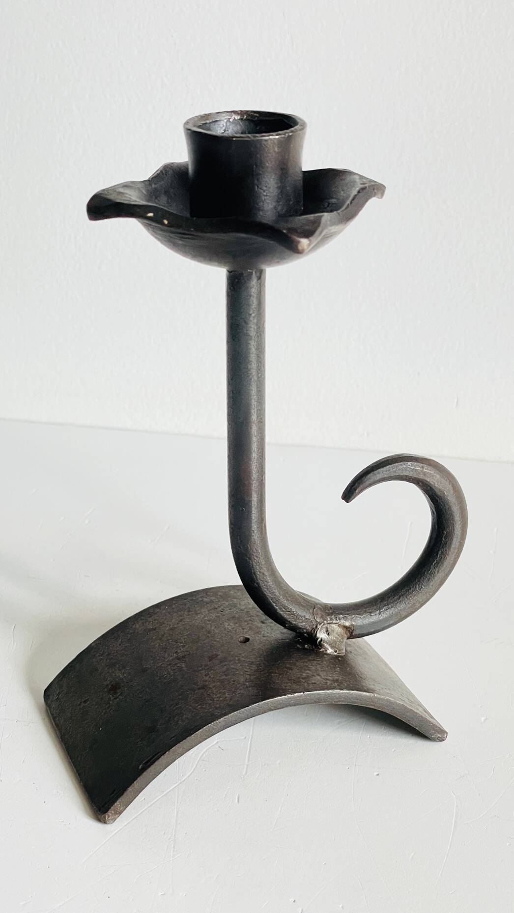 Vintage Brutalist Candle Holder
