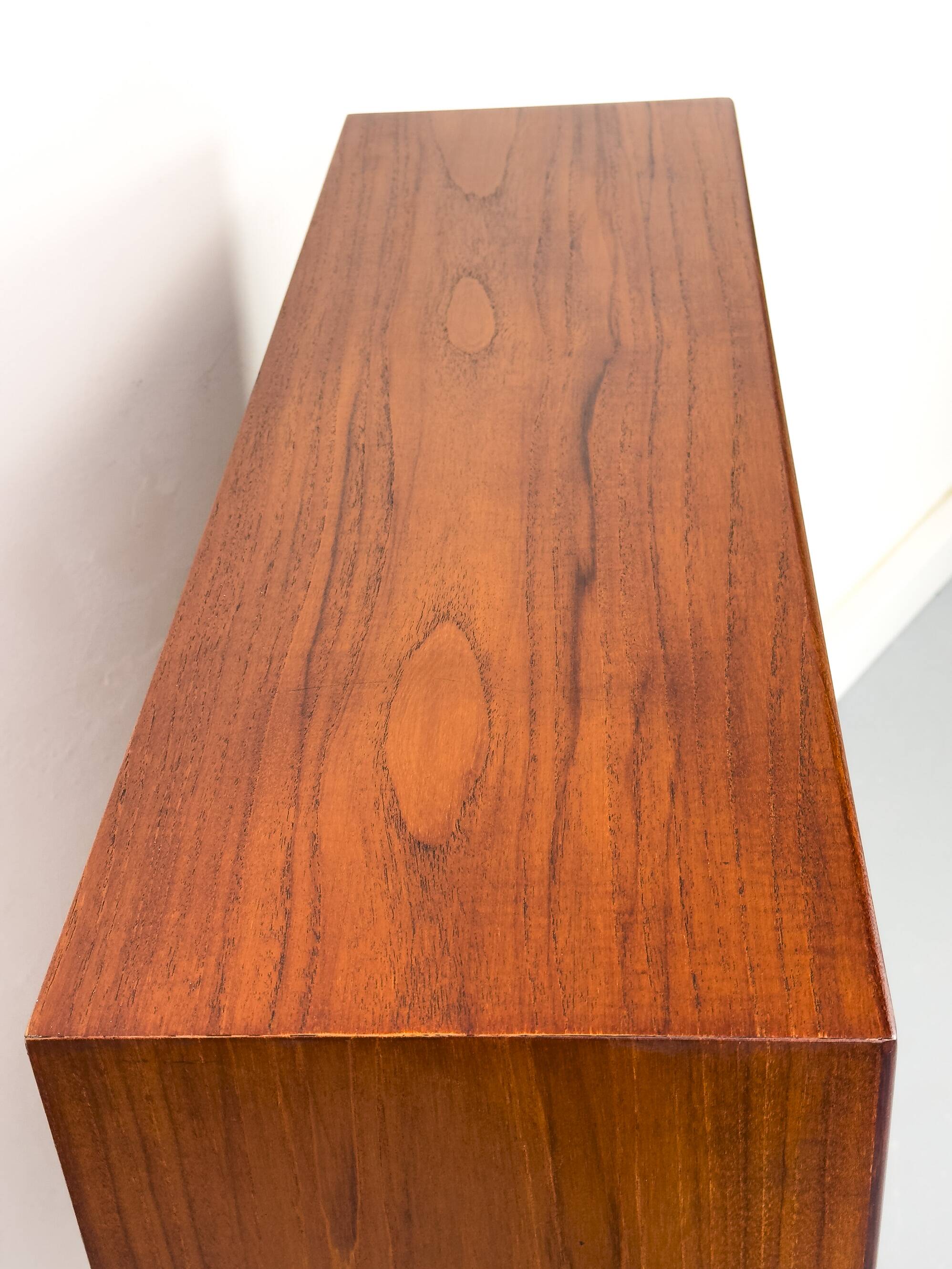 Danish Teak Bookcase by Børge Mogensen for Søborg, 1960s