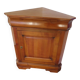 Beautiful corner cupboard - cherry stain - Drawer - one door - Louis Philippe style