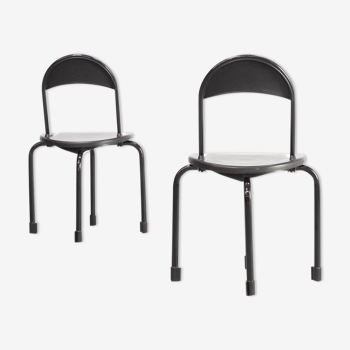 80s Paolo Orlandini & Roberto Lucci ‘clark ck3’ folding chair for Lamm