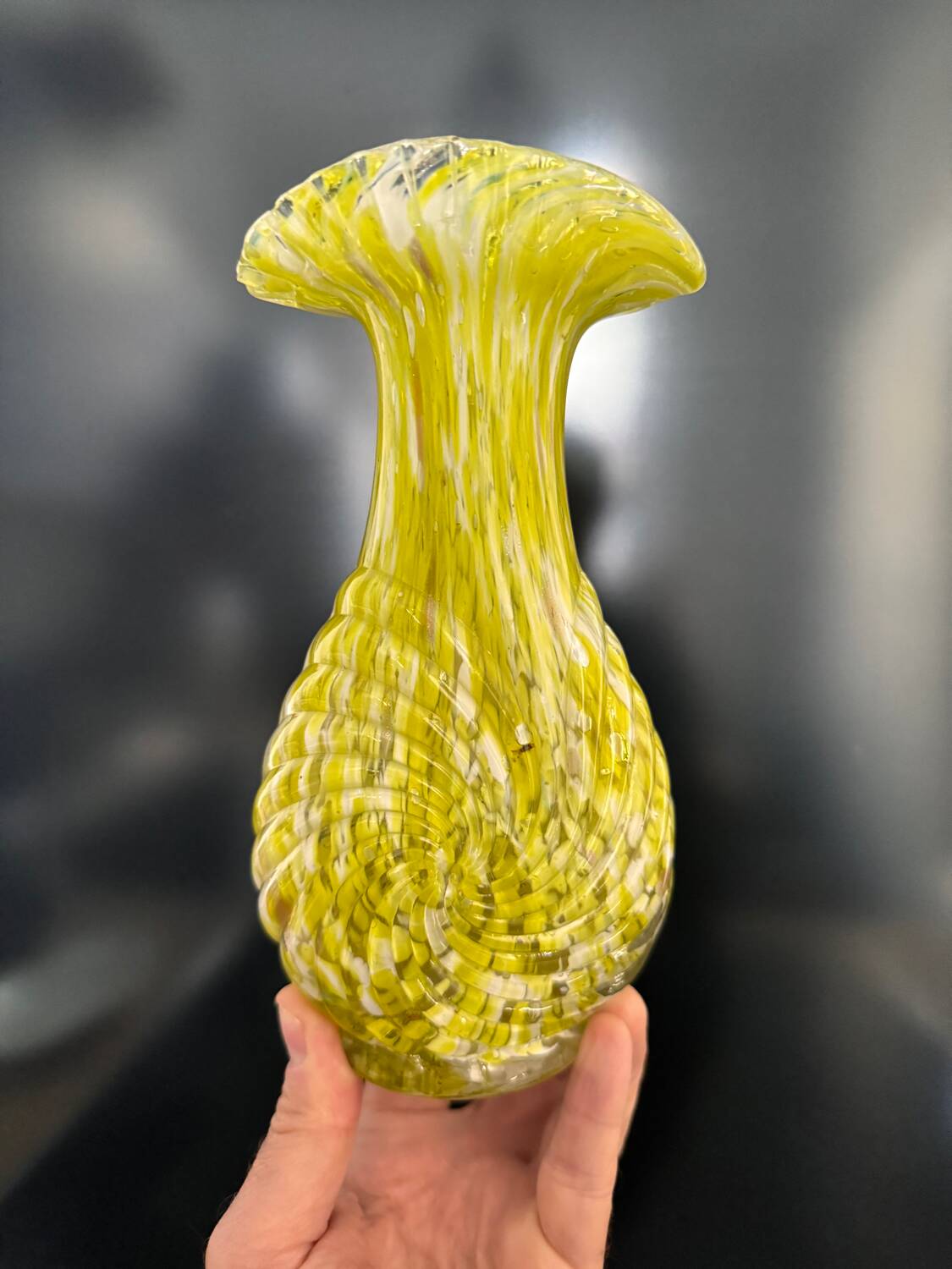 Legras single-flower vase “sun bouquet holder”