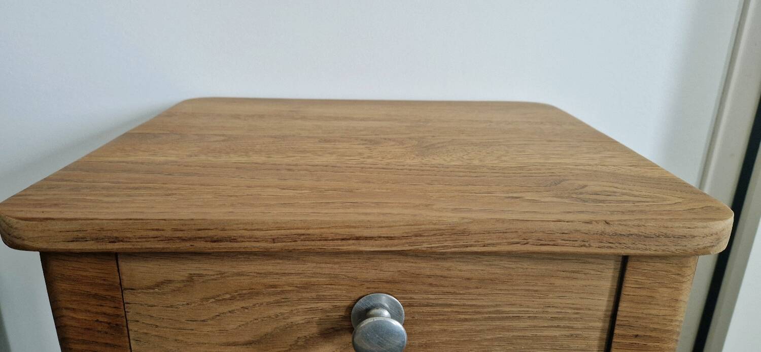 1940s oak side table