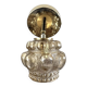 Gold tilting wall light