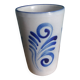 Alsace stoneware tumbler mug glass